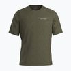 Koszulka trekkingowa męska Arc'teryx Cormac Arc'bird Logo tatsu heather/stone green