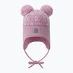 Czapka zimowa dziecięca Reima Kuuru grey pink
