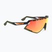 Okulary przeciwsłoneczne Rudy Project Defender black matte/olive orange/multilaser orange