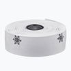 Owijka na kierownicę SUPACAZ Super Sticky Kush Galaxy white tape/black print/ano black plugs