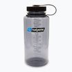 Butelka turystyczna Nalgene Wide Mouth Sustain 1000 ml gray/black cap
