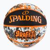 Piłka do koszykówki Spalding Graffiti pomarańczowa rozmiar 7