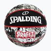 Piłka do koszykówki Spalding Graffiti czarny/czerwony rozmiar 7