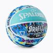Piłka do koszykówki Spalding Graffiti niebieska rozmiar 7