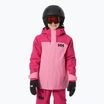 Kurtka narciarska dziecięca Helly Hansen Level sugar pink