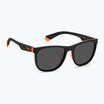 Okulary przeciwsłoneczne dziecięce Polaroid PLD 8049/S black orange/grey polarized