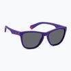 Okulary przeciwsłoneczne dziecięce Polaroid PLD 8056/S matte violet/grey polarized