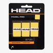 Owijki do rakiet do padla HEAD Padel Pro 3 szt. yellow