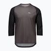 Koszulka rowerowa męska POC Motion Air Jersey 3/4 sylvanite grey