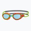 Okulary do pływania dziecięce Zoggs Predator green/orange/red/grey/green/tint blue