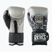 Rękawice bokserskie Cleto Reyes Velcro Sparring silver/black