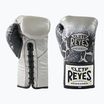 Rękawice bokserskie Cleto Reyes Velcro Sparring silver/black