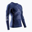 Longsleeve termoaktywny męski X-Bionic Energy Accumulator 4.0 marine/optical white