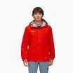 Kurtka przeciwdeszczowa męska Mammut Crater Light HS Hooded mammut red