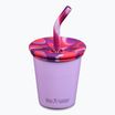 Kubek Klean Kanteen Kid's Steel Straw Lid 296 ml crocus petal