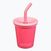 Kubek Klean Kanteen Kid's Steel Straw Lid 296 ml rouge red