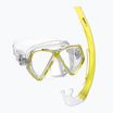 Zestaw do snorkelingu dziecięcy Mares Combo Zephir Junior yellow/clear