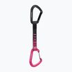 Ekspres wspinaczkowy Black Diamond Hotforge Hybrid Quickdraw 16 cm ultra pink