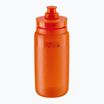 Bidon rowerowy Elite FLY Tex 550 ml clear/orange red