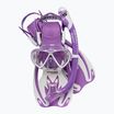 Zestaw do nurkowania dziecięcy Cressi Rocks Jr Set lilac/white