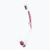 Fajka do nurkowania Cressi Itaca Ultra Dry clear/pink