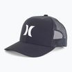 Czapka z daszkiem męska Hurley Del Mar Trucker pure platinium/black