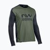 Longsleeve rowerowy męski Northwave Edge green fore/black