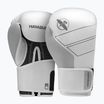 Rękawice bokserskie Hayabusa S4 Leather white