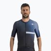 Koszulka rowerowa męska Sportful Bomber black/galaxy blue