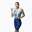 Spodenki rowerowe damskie Alé Magic Colour Bibshorts blue