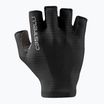 Rękawiczki rowerowe damskie Castelli Espresso light black