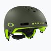 Kask rowerowy Oakley Street1 EU matte hunter green/retina burn