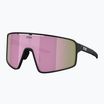 Okulary przeciwsłoneczne Bliz P001S matte black/brown pink mirror