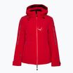 Kurtka narciarska damska EA7 Emporio Armani Ski Cortina Logo Toray salsa