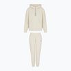 Dres damski EA7 Emporio Armani Train Tracksuit HO 1/4 Zip almond milk