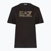 Koszulka damska EA7 Emporio Armani Train Visibility black/gold
