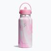 Butelka termiczna Hydro Flask Wide Flex Straw Cap Jelly 945 ml pink swirl