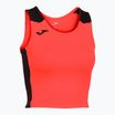 Koszulka do biegania damska Joma Record II Top fluor coral/black