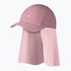Czapka z daszkiem dziecięca BUFF Desert Kids Solid orchid