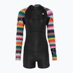 Pianka do pływania damska Hurley Advant 2 mm Shorty Springsuit chevron