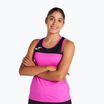 Tank top tenisowy damski Joma Montreal fluorescent pink/black