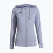 Bluza tenisowa damska Joma Sculpture II Zip-Up Hoodie W blue