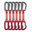 Ekspres wspinaczkowy Ocun Hawk QD Zoom PA 12 cm 6 szt. red
