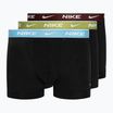 Bokserki męskie Nike Everyday Cotton Stretch Trunk 3 pary black/pear/aquarius/cark team red