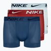 Bokserki męskie Nike Dri-Fit Essential Micro Trunk 3 pary blue/red/white