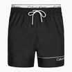 Szorty kąpielowe męskie Calvin Klein Medium Double black