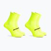 Skarpety rowerowe Rogelli Essential 2 pary fluor