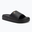 Klapki damskie Tommy Hilfiger Platform Monogram Poolslide black