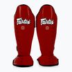 Ochraniacze piszczeli Fairtex Competition Shin Pads red