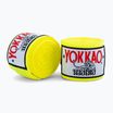 Bandaże bokserskie YOKKAO Premium Handwraps 400 cm neon yellow